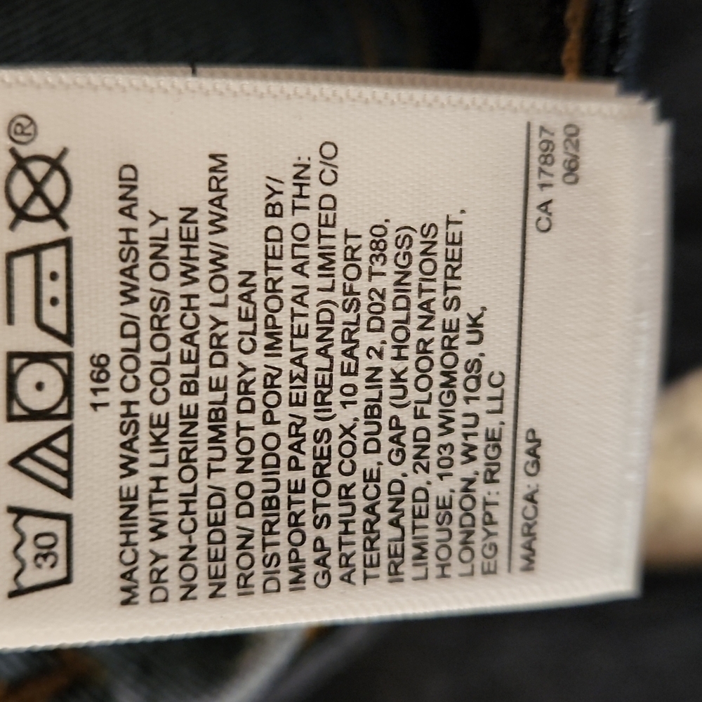 Gap Mid-rise Stretch Super Skinny Jeggings Size 14 Girls NWT - Picture 14 of 14
